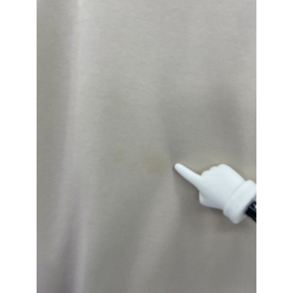 Express Men’s Sweater Crewneck Solid Beige Long Sleeve Size Medium - Picture 8 of 9